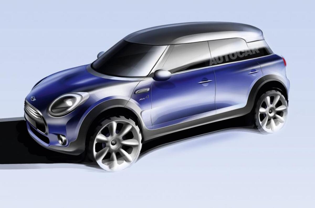 Mini Countryman cgi