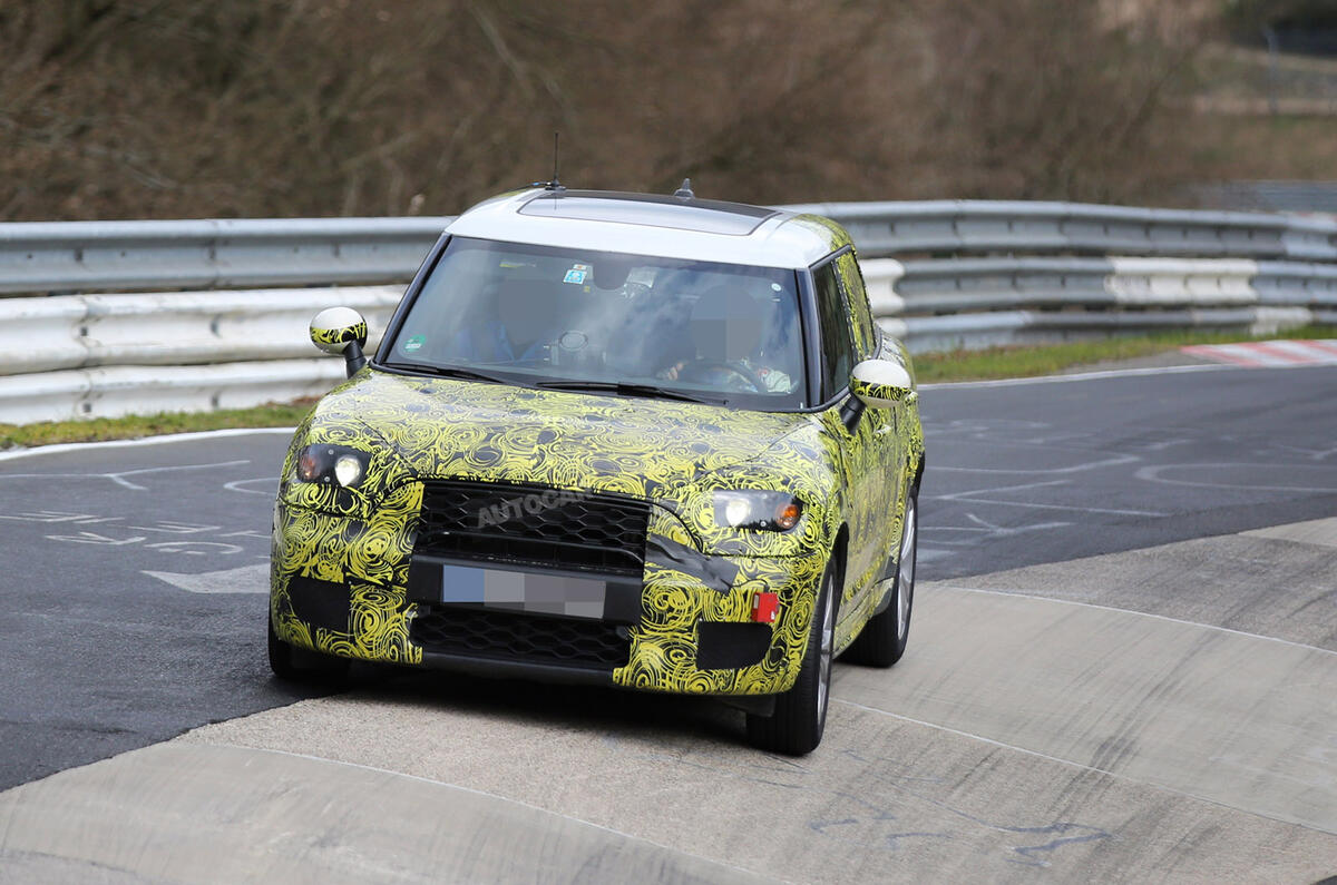 Mini Countryman spied