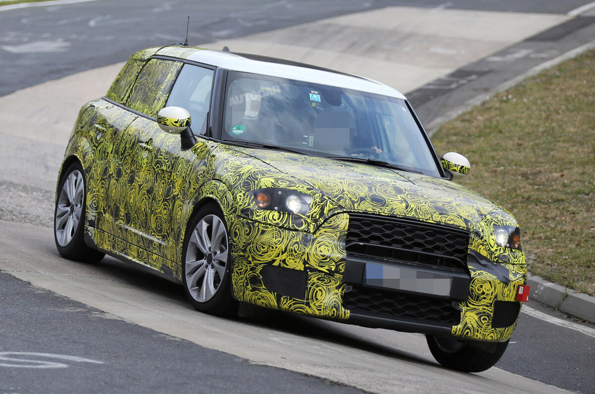 Mini Countryman spied