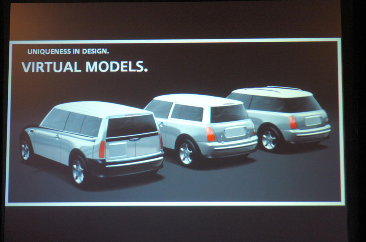 Mini 2000 Paris motor show