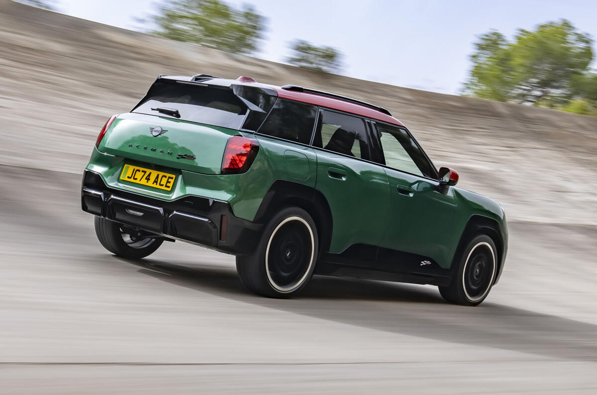 Mini Aceman John Cooper Works   rear tracking Mini Aceman John Cooper Works   rear tracking