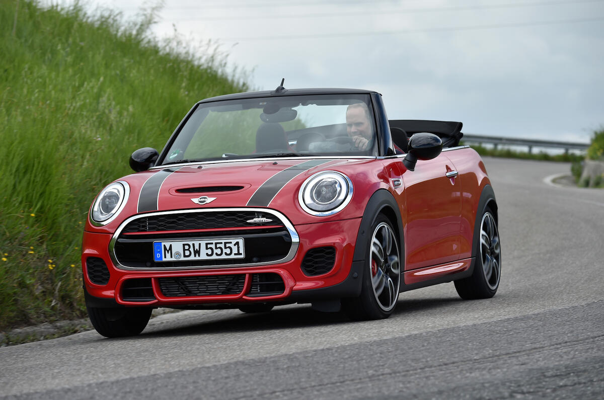 2016 Mini John Cooper Works Convertible review review