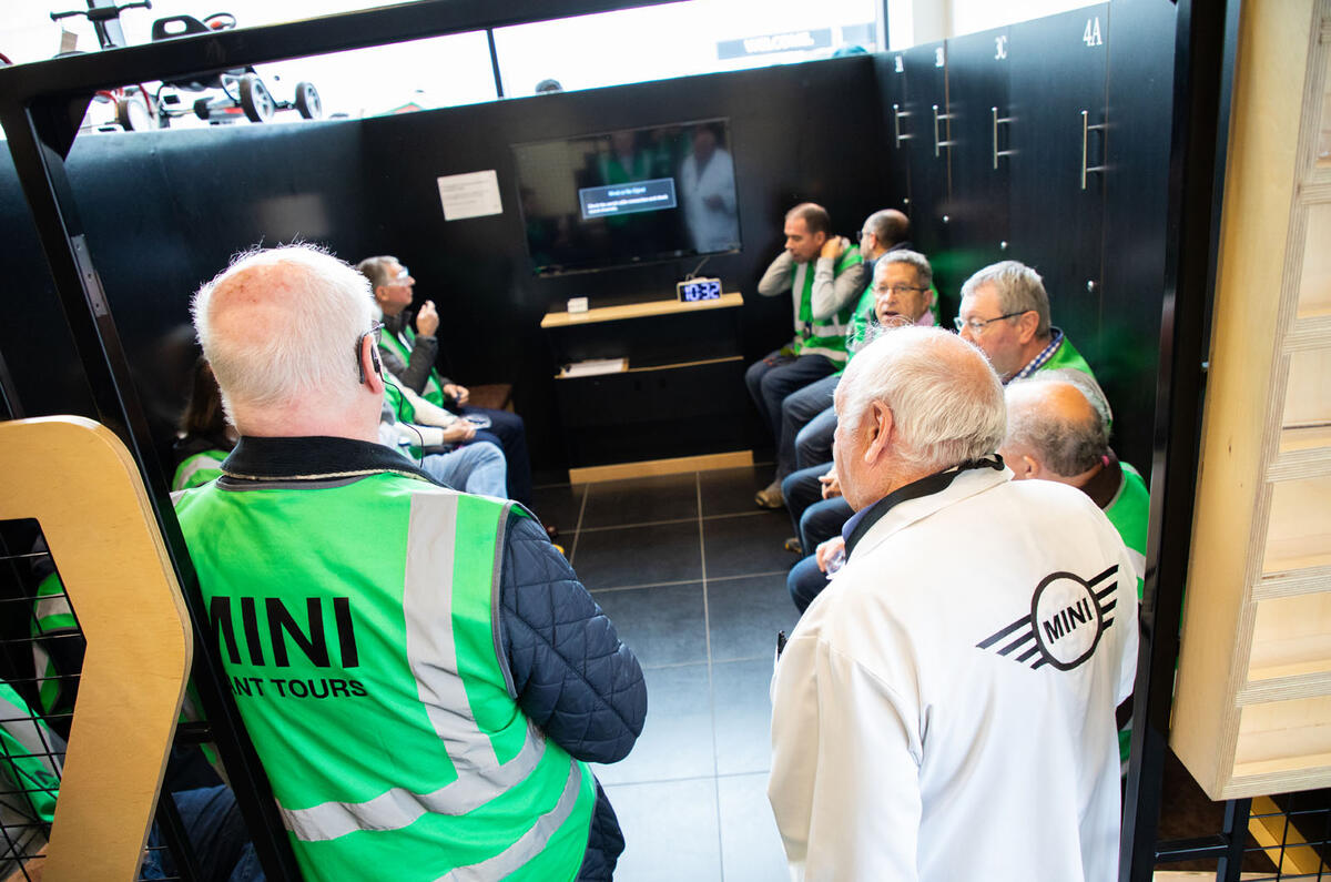 Autocar subscriber event at Mini Oxford plant - prep