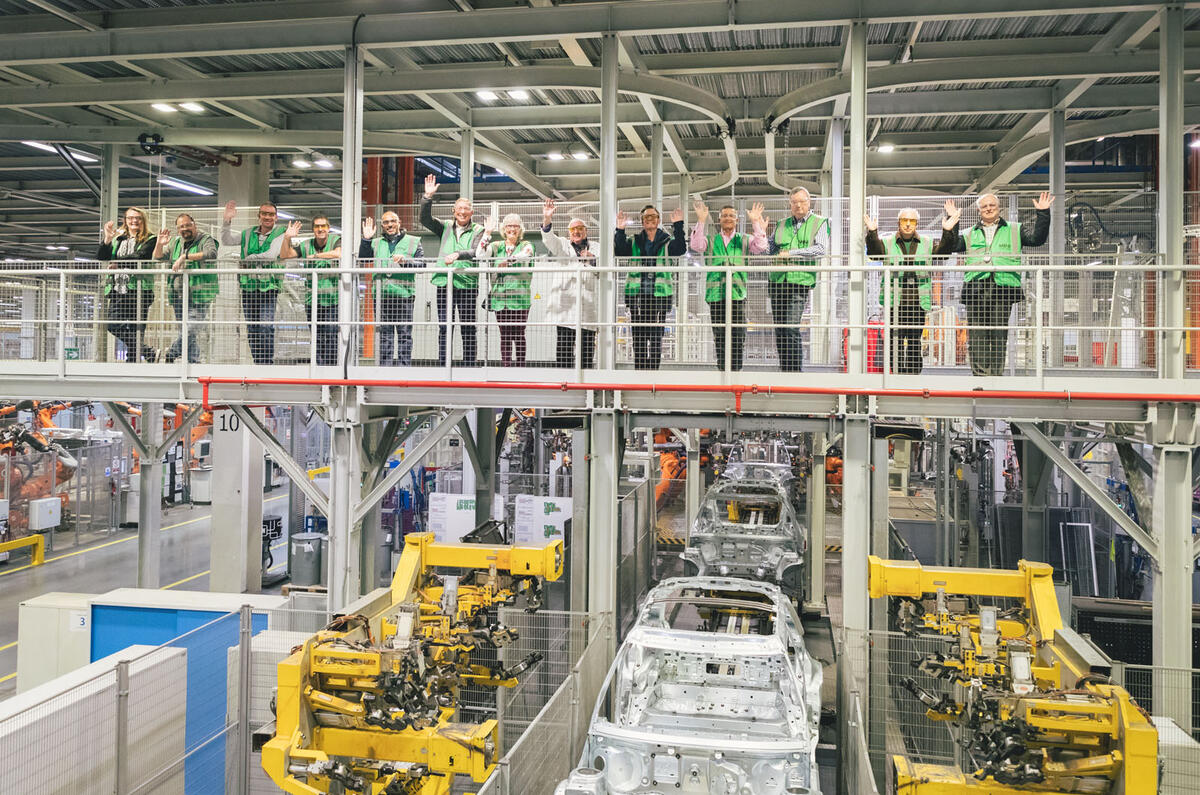 Autocar subscriber event at Mini Oxford plant - galley