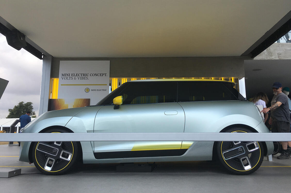Mini electric concept makes Goodwood Festival of Speed appearance