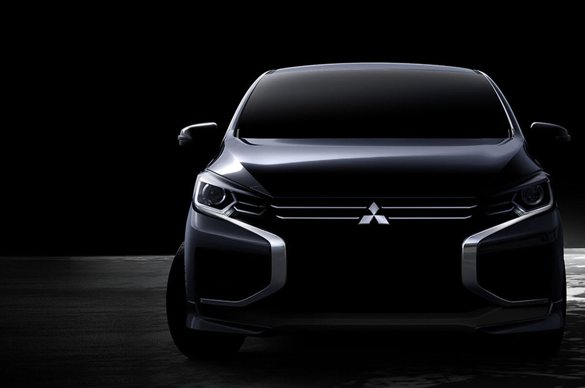 2020 Mitsubishi Mirage - front end