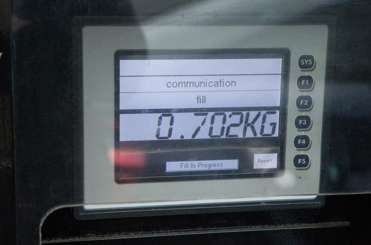 Hydrogen filling station