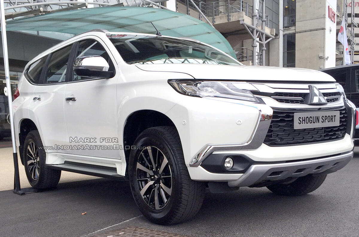 Mitsubishi Shogun Sport spotted in the UK