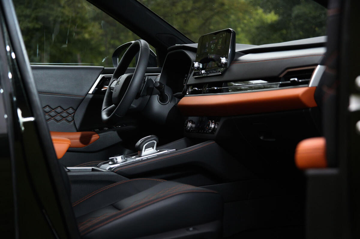 Mitsubishi Outlander PHEV interior low