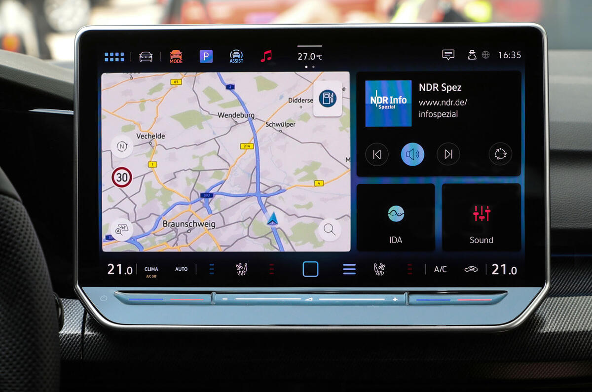 Mk8.5 Volkswagen Golf infotainment