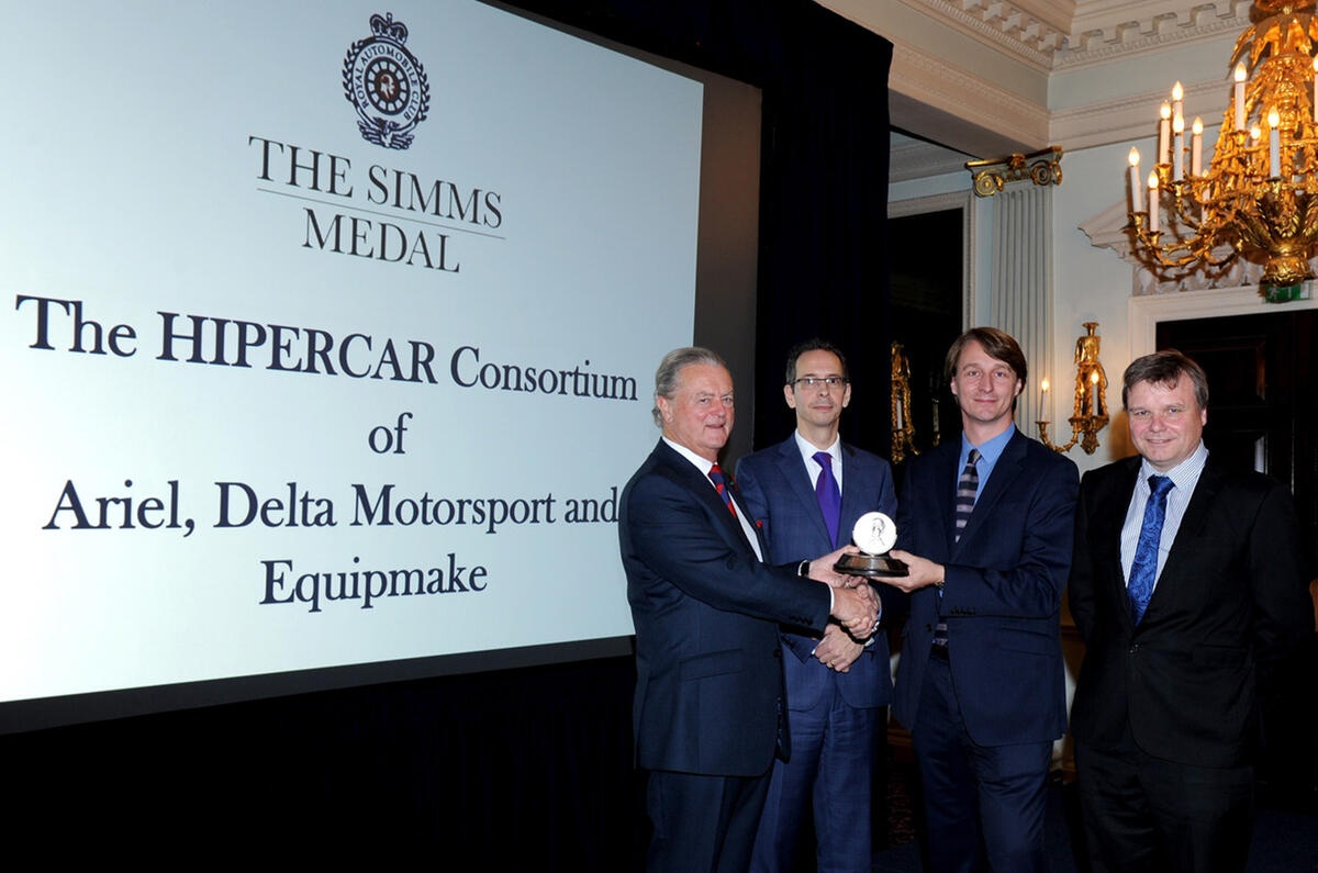 Hipercar consortium Simms Trophy