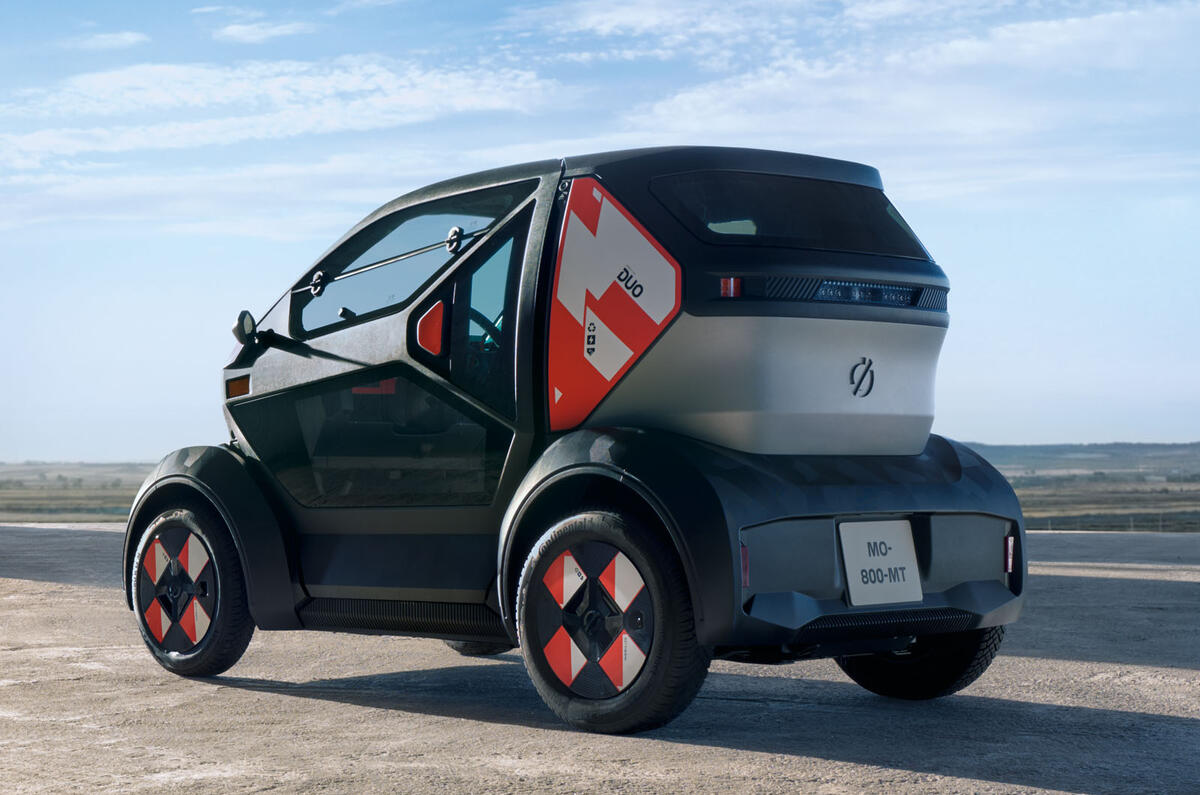 Mobilize Duo rear quarter Mobilize Duo rear quarter