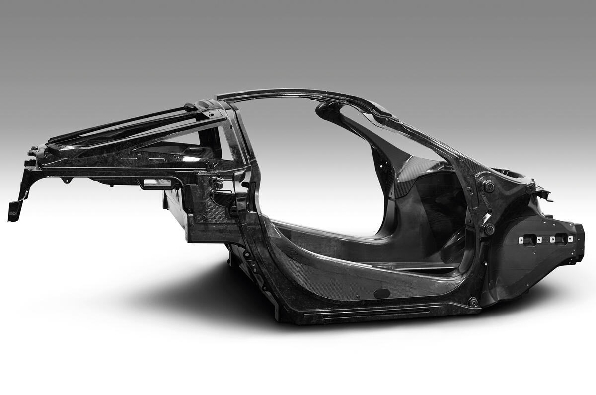 McLaren 650S successor carbon tub revealed ahead of Geneva
