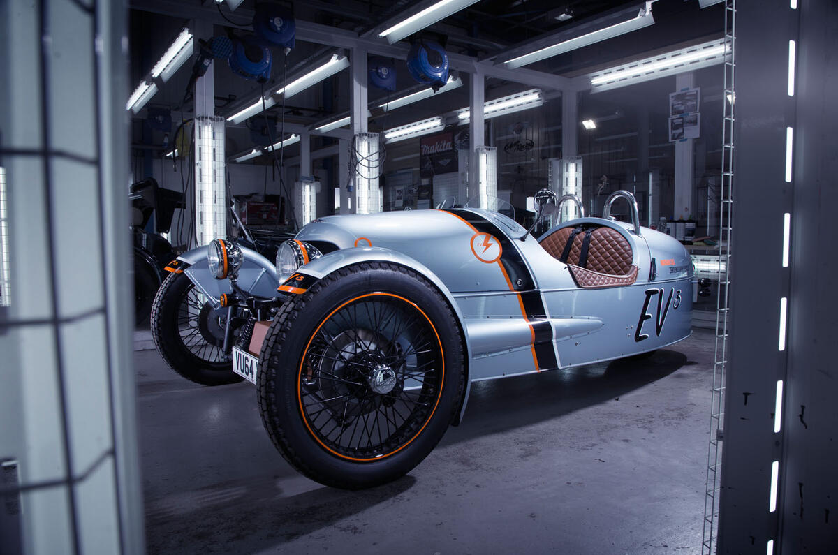 Electric EV3 blends the latest tech with Morgan’s retro charm