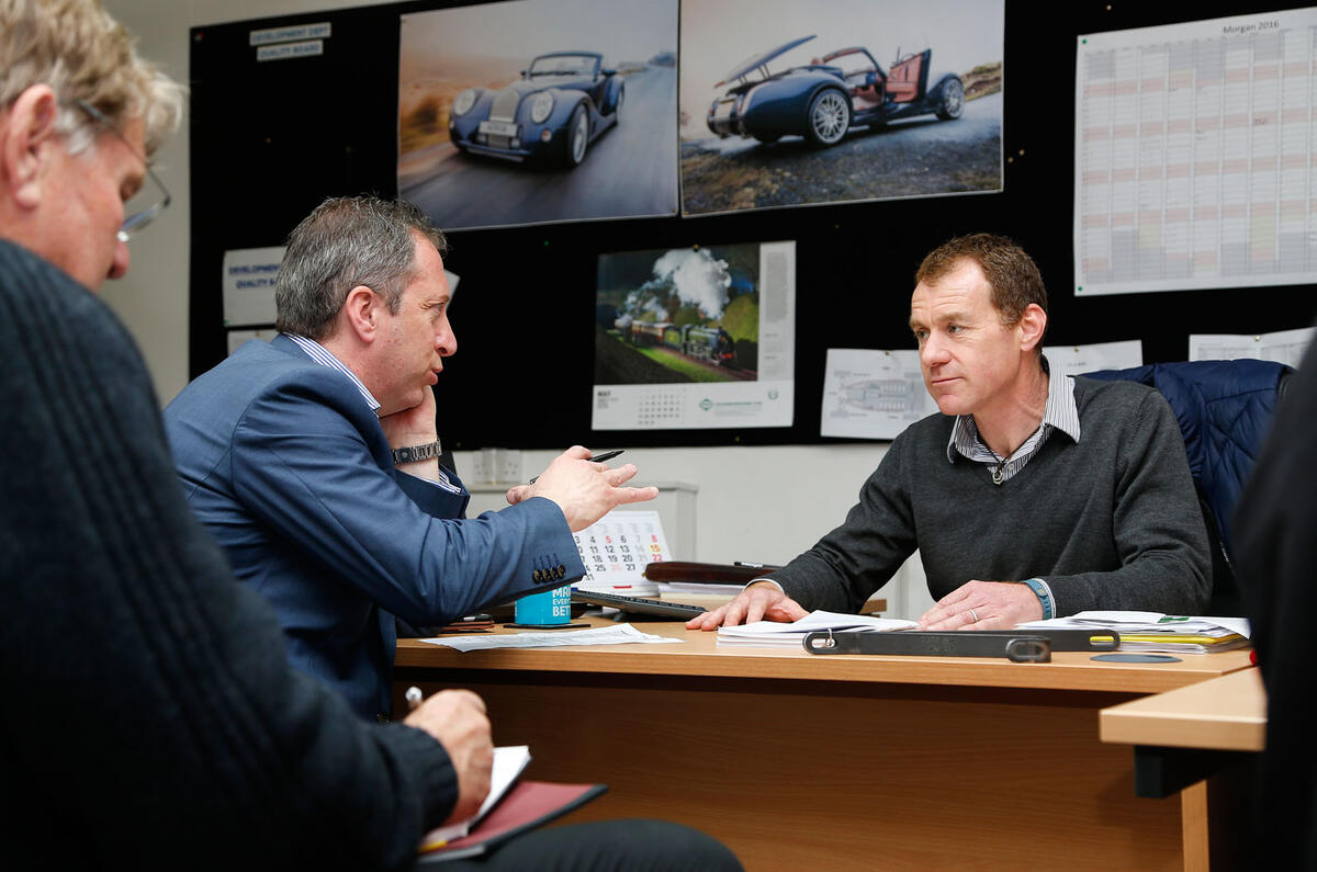 A day with Morgan boss Steve Morris