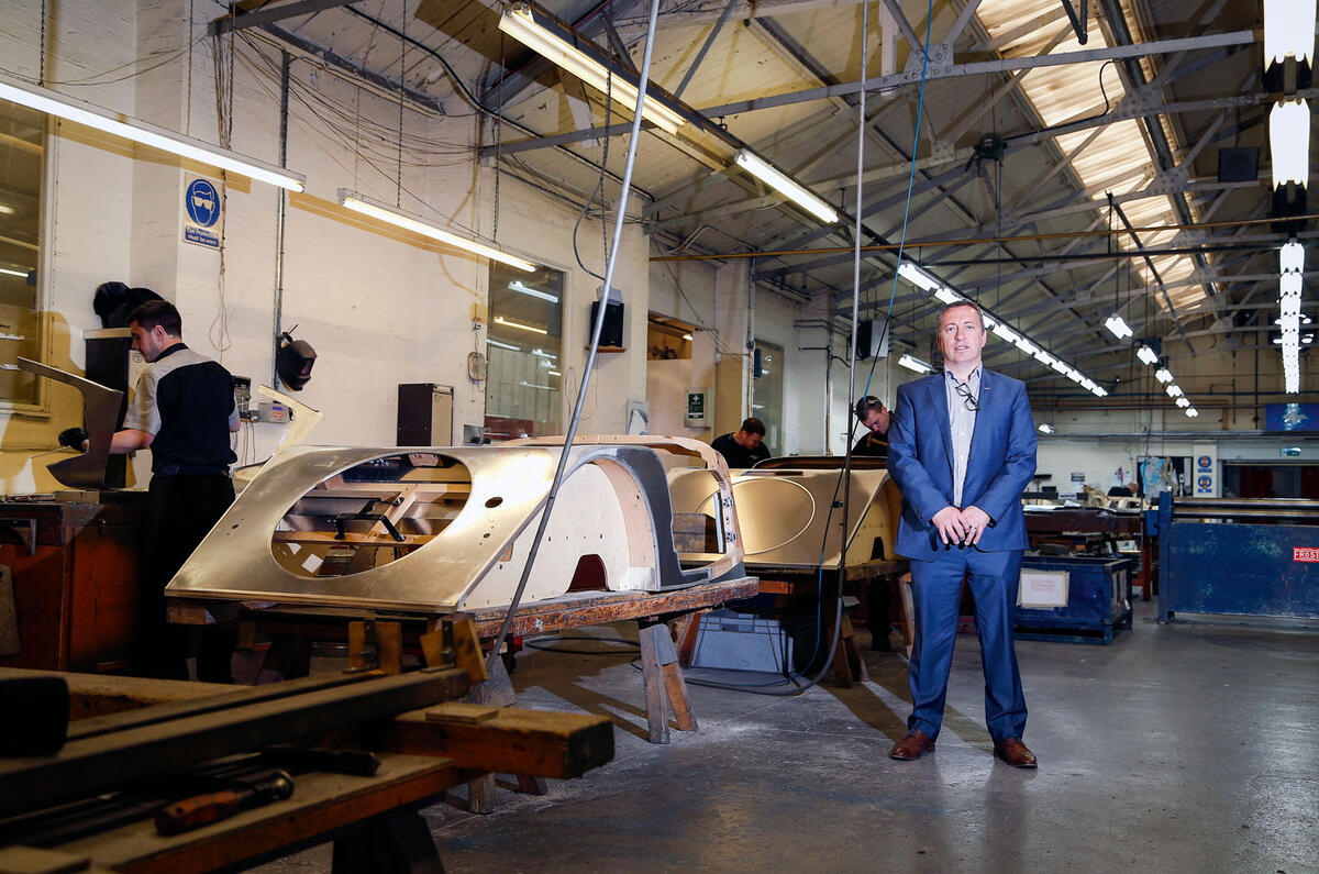 A day with Morgan boss Steve Morris
