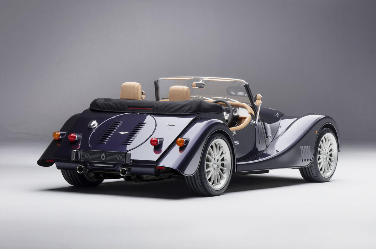 Morgan Plus Six Pinnacle rear quarter