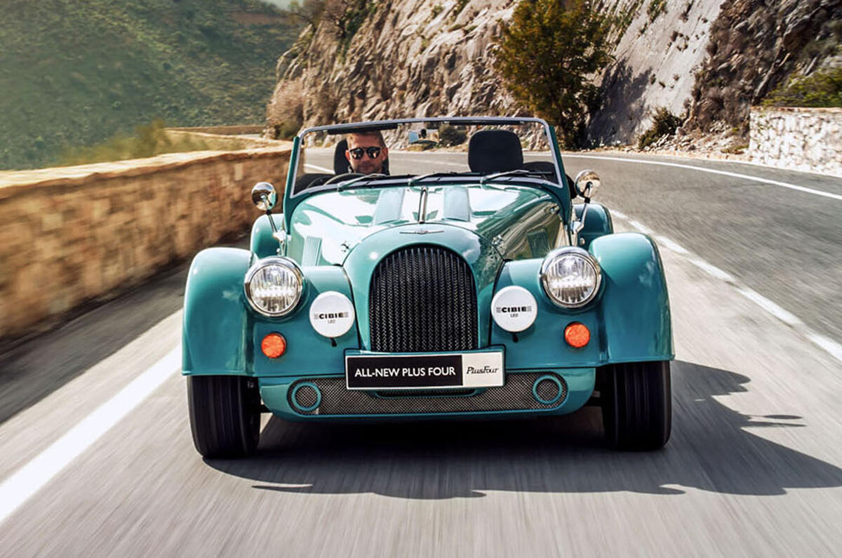 2020 Morgan Plus Four - front 2020 Morgan Plus Four - front