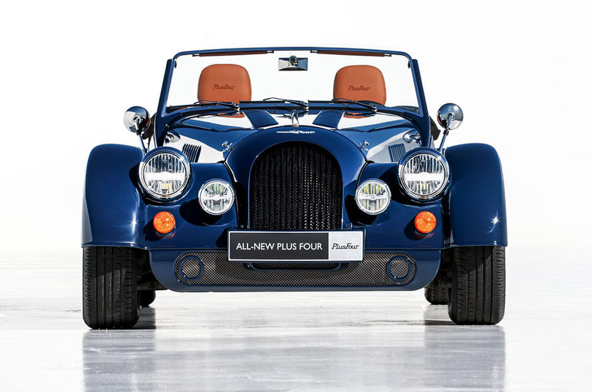 2020 Morgan Plus Four - static front 2020 Morgan Plus Four - static front