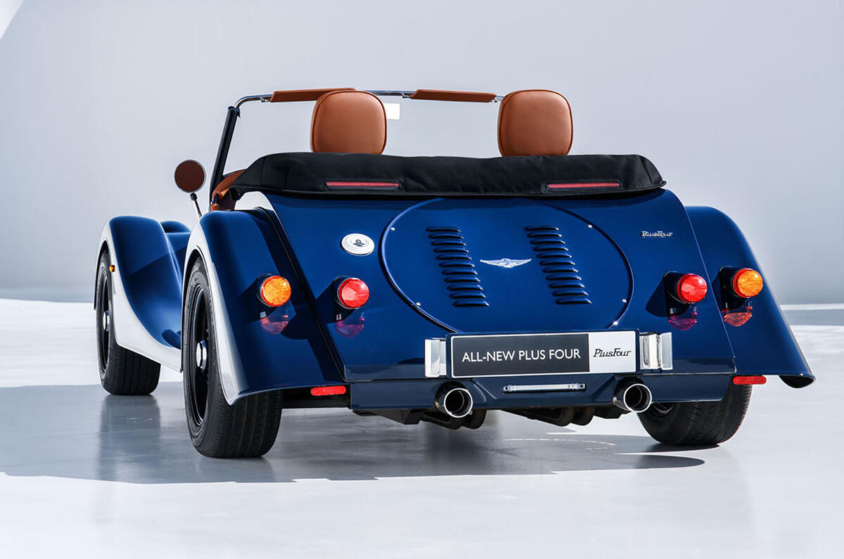 2020 Morgan Plus Four - static rear 2020 Morgan Plus Four - static rear