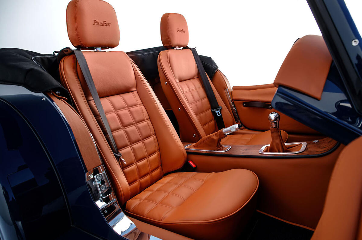 2020 Morgan Plus Four - seats 2020 Morgan Plus Four - seats