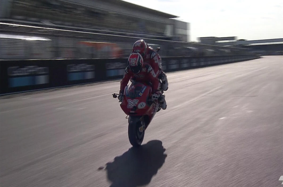 MotoGP two-seat Ducati MotoGP two-seat Ducati