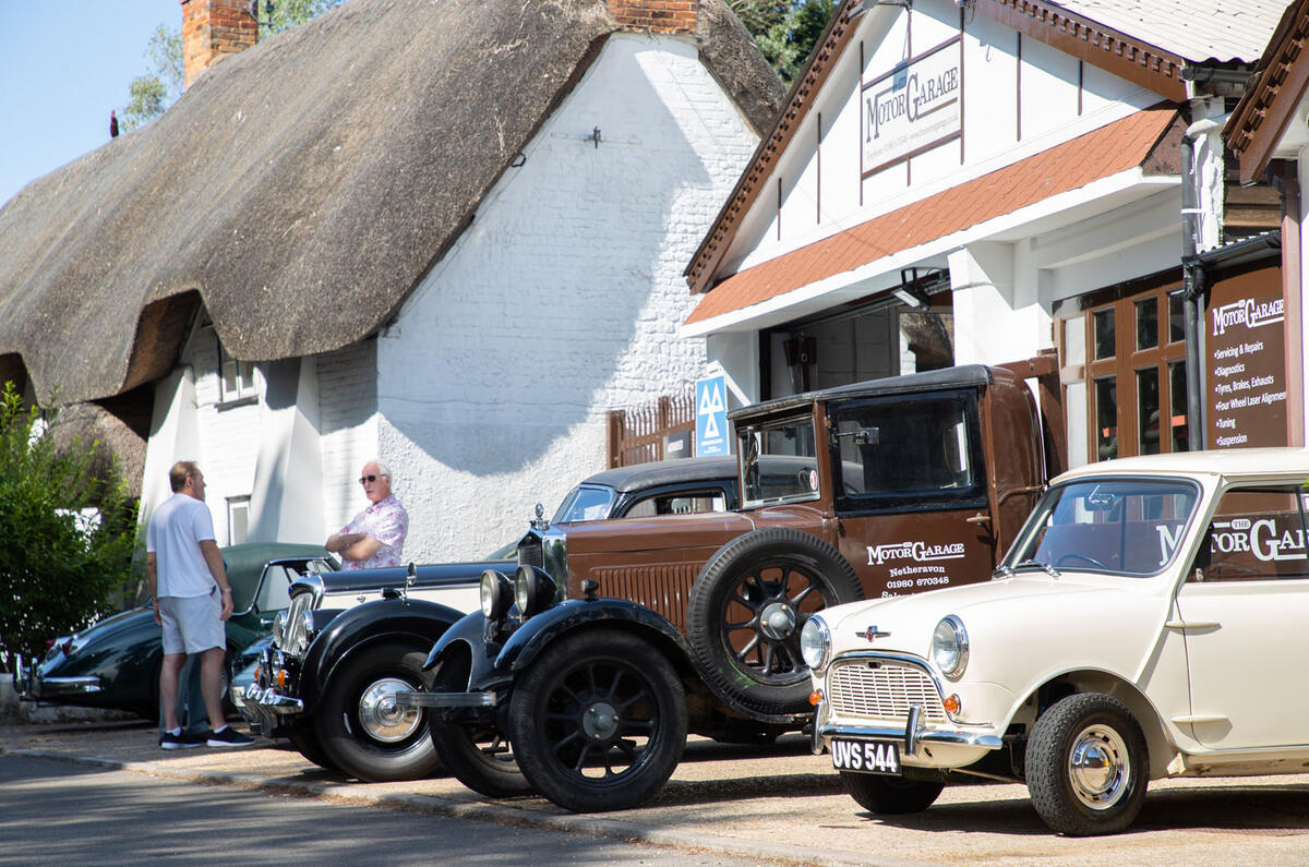 The resurrection of a run-down village garage