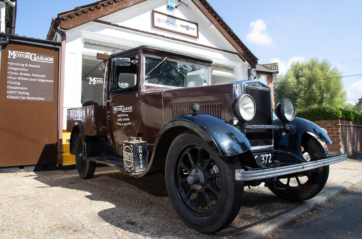 The resurrection of a run-down village garage