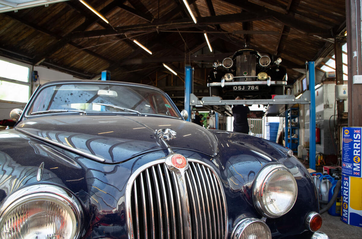 The resurrection of a run-down village garage