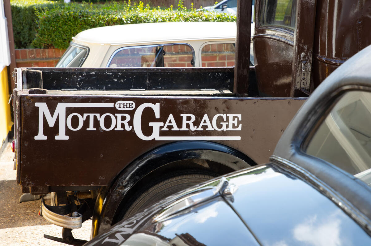 The resurrection of a run-down village garage