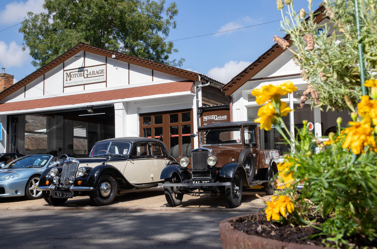 The resurrection of a run-down village garage