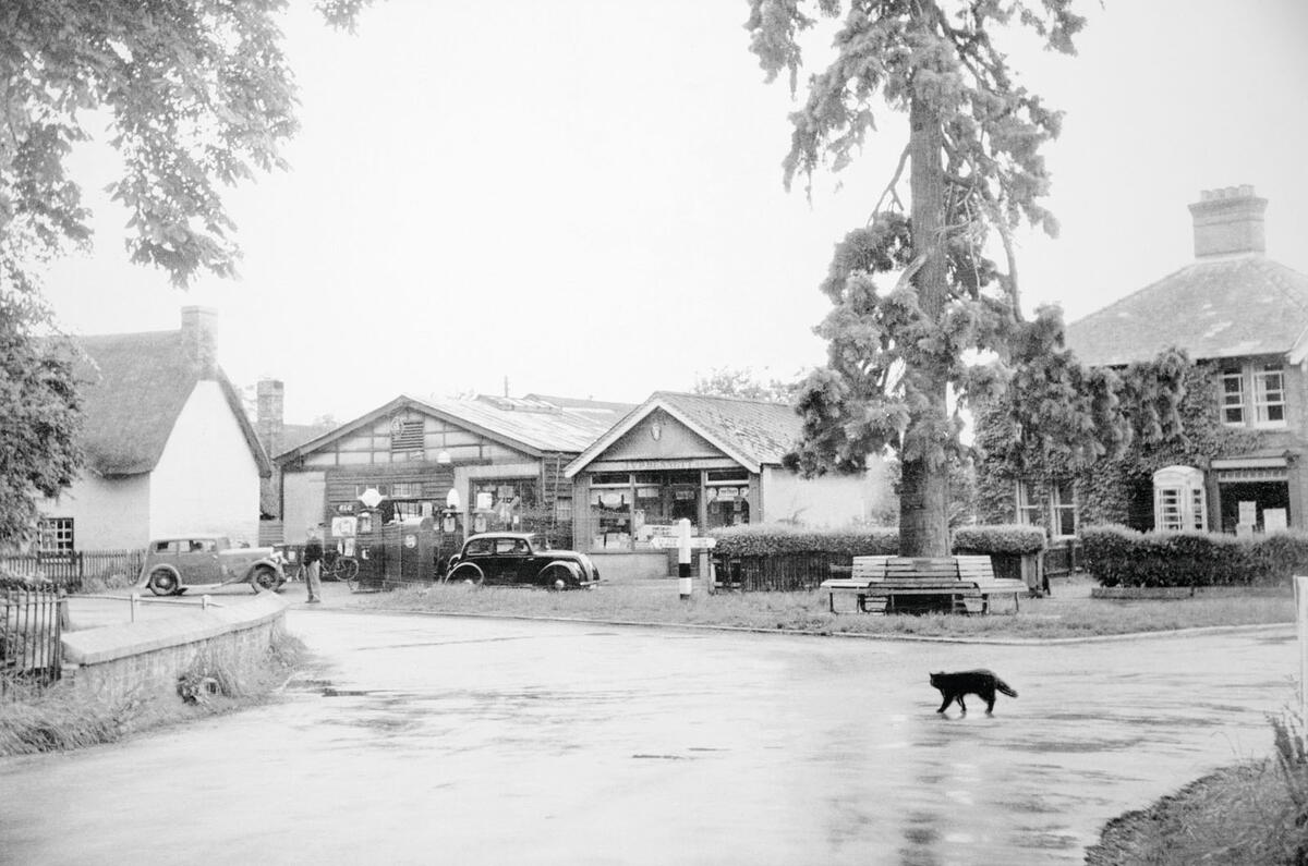 The resurrection of a run-down village garage