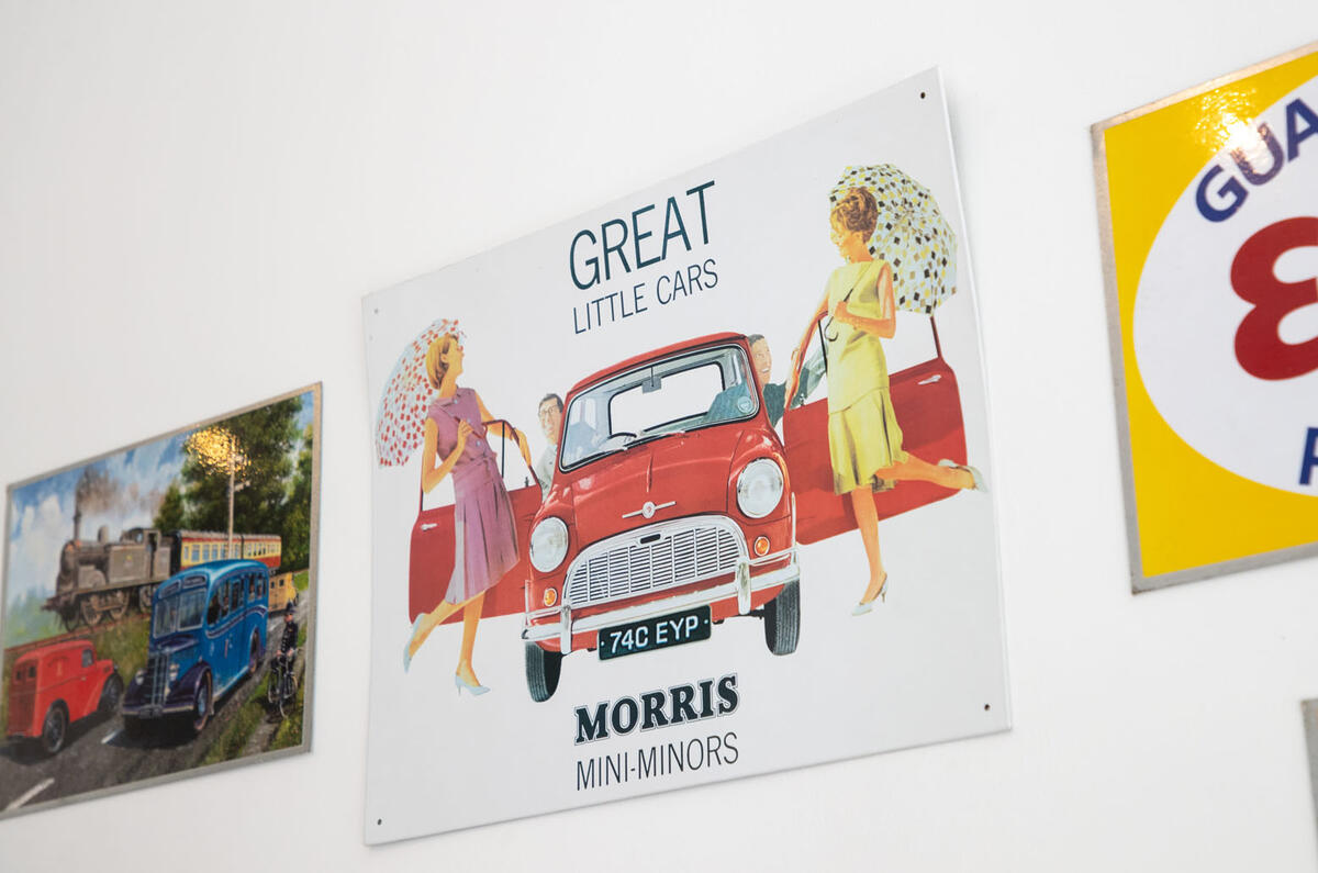 The resurrection of a run-down village garage