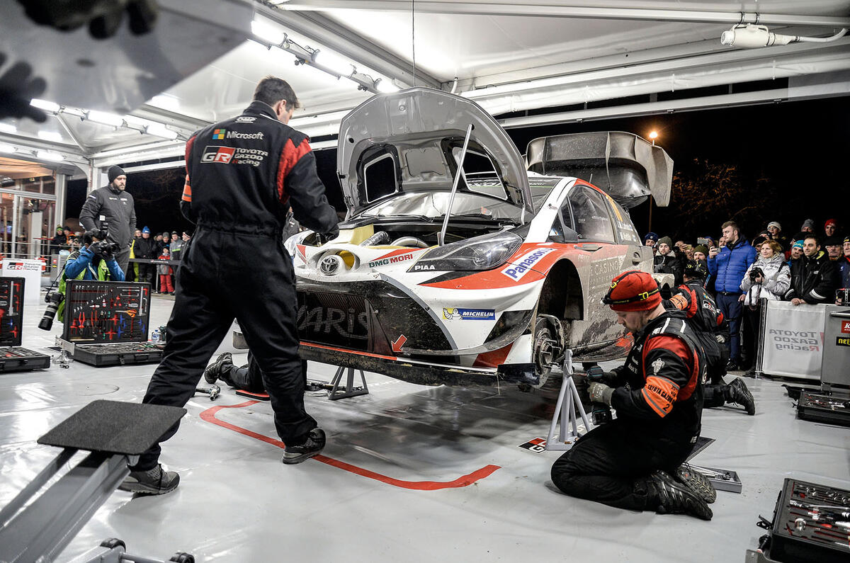 Monte was Toyota Gazoo Racing's first competitive event