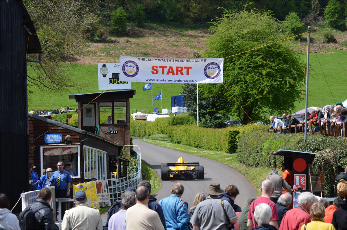 Hillclimbing in a Seat Ibiza Cupra 