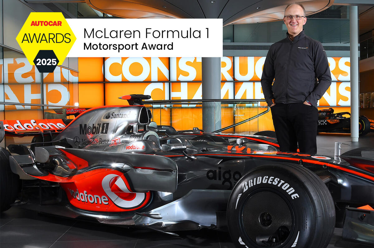 Motorsport award   Mclaren F1