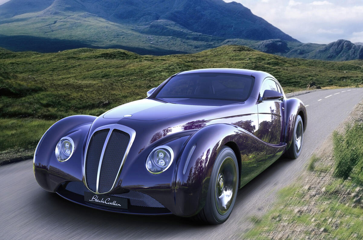 Eadon Green Black Cuillin V12 sports car revealed