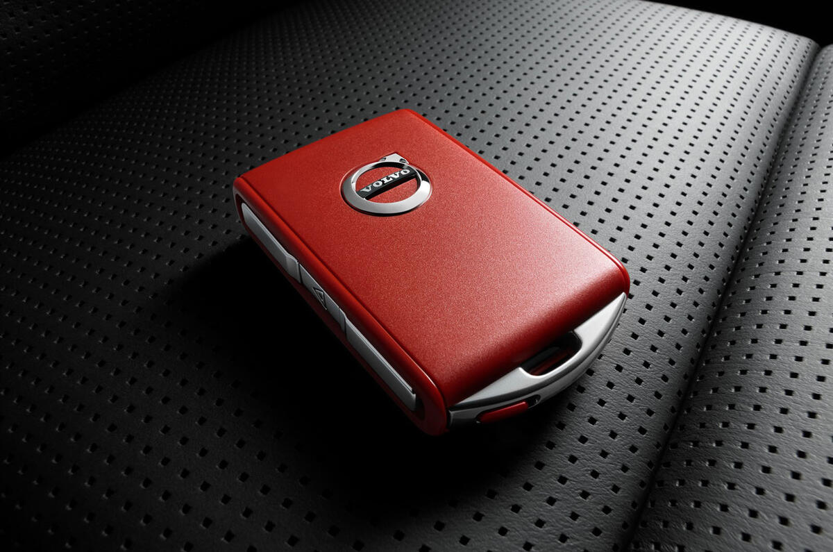 Volvo car key