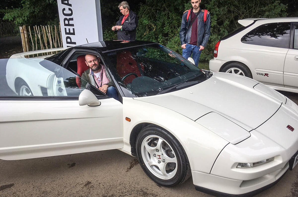 Driving the iconic Honda NSX R at Goodwood
