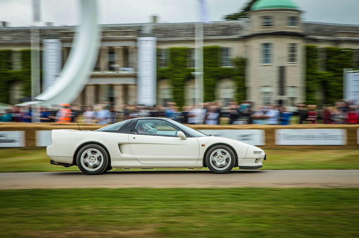 Driving the iconic Honda NSX R at Goodwood