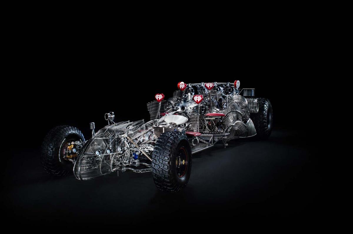 Henry Chang's car-based sculptures