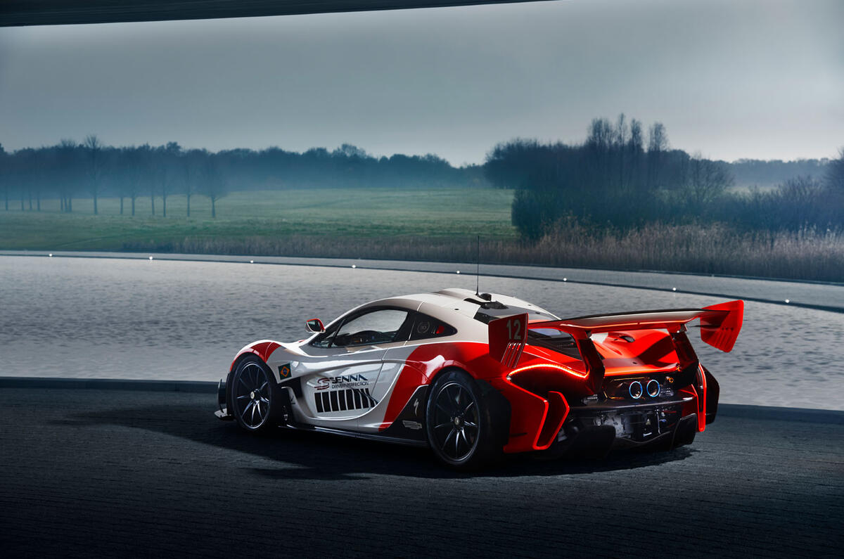 McLaren P1 GTR inspired by Senna
