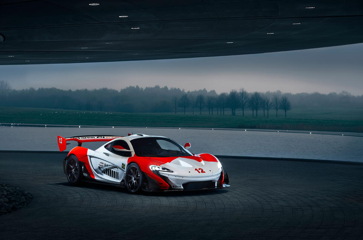 McLaren P1 GTR inspired by Senna