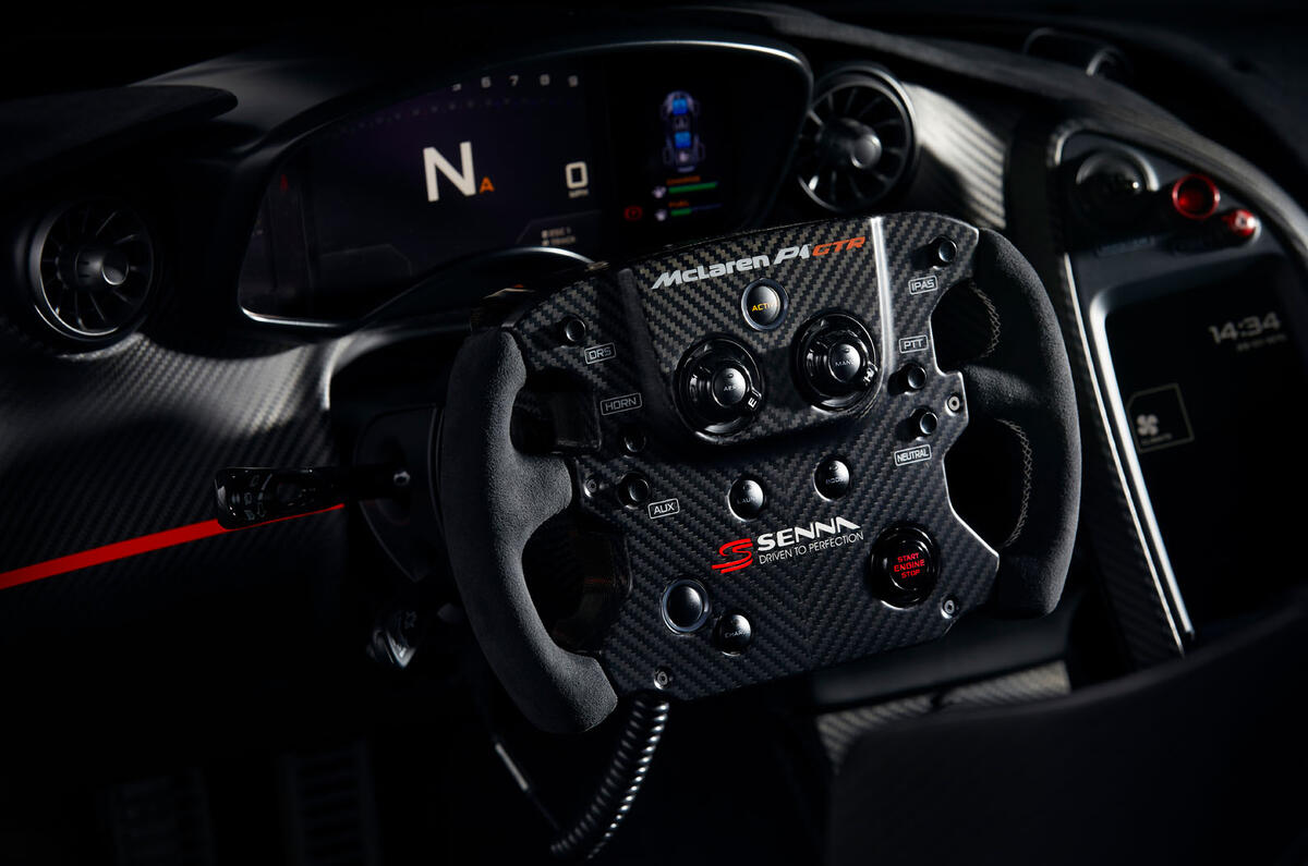 McLaren P1 GTR inspired by Senna