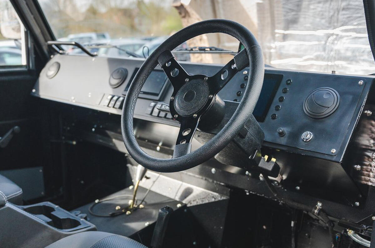 Munro EV 4x4 prototype 2022 interior Munro EV 4x4 prototype 2022 interior