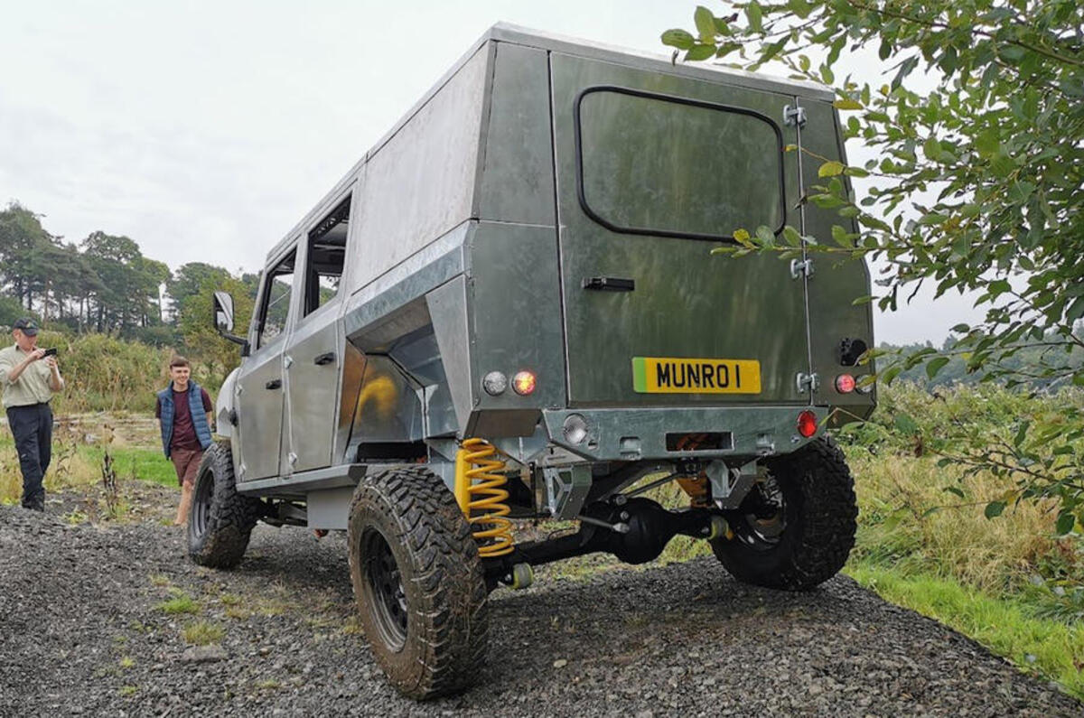 munro mk1 4x4 prototype 2021 rear munro mk1 4x4 prototype 2021 rear