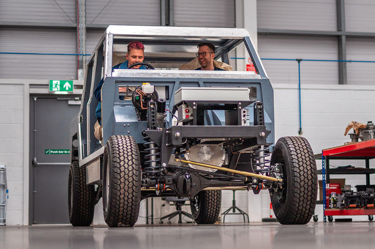 Munro MK1 chassis Munro MK1 chassis