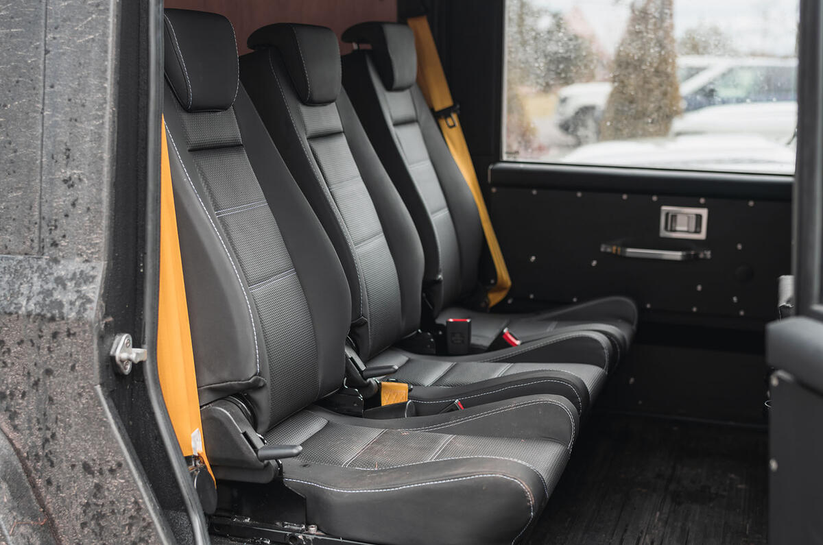 Munro MK1 rear seats Munro MK1 rear seats