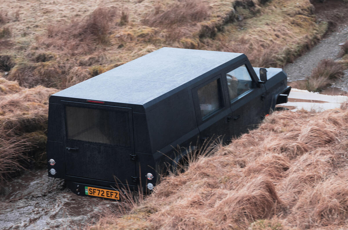 Munro MK1 rear wading Munro MK1 rear wading