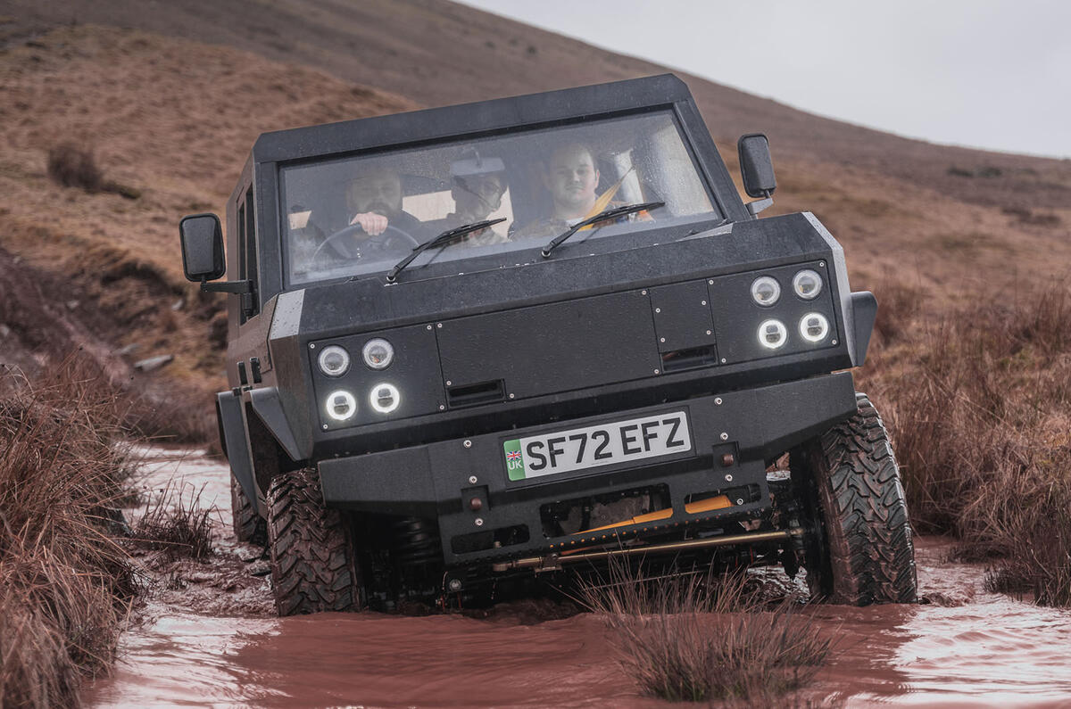 Munro MK1 water wading Munro MK1 water wading